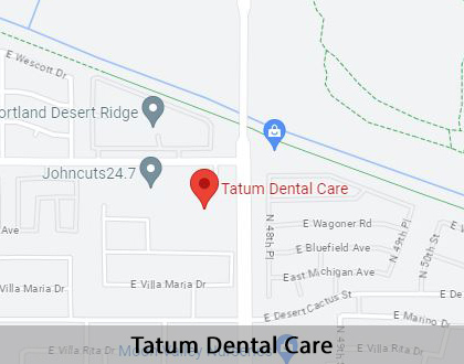 Map image for Emergency Dental Care in Phoenix, AZ